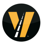 PaveVent™ trademarked brand icon on a black background, representing hydrostatic pressure relief for carriageways.